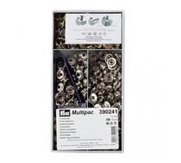 Prym Sport Snaps Press Fasteners Silver - per pack of 100