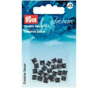 Prym Square Studs Black - per pack of 26