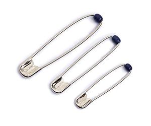 Prym - Stainless Steel Silver (34-48mm) Safety Pins - 1 Unit