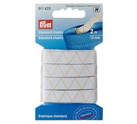 Prym Standard Elastic Band – 12 mm x 2 m – White – 1 Unit