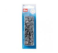 Prym Non-sew ColorSnaps Star silver grey, 393245