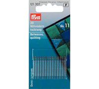 Prym Quilting Needles Metal Silver 10.5 x 4.9 x 0.2 cm Pack of 20