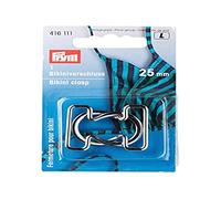 Prym Bikini and Belt Clasp, Metal, Silver, One Size