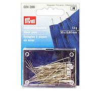 Prym Steel Pins, Silver, 30 x 0,6mm