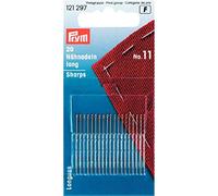 Prym Sewing Needles Sharps - Steel No.11 (0.50 x 32 mm) - Pack of 20