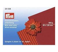 Prym Straight Pins, Iron, Silver, 50 x 1,2mm