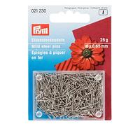 Prym Headpins, Silver, 16 x 0,65 mm, silberfarbig, 25 g