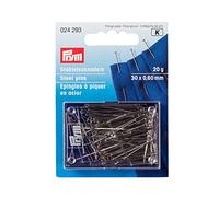 Prym Striaght Pins 20g, Metal, Silver, 9.3 x 6.7 x 1.4 cm