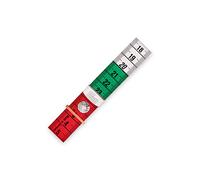 Prym Tape Measure with cm and inch Scale, Polyester blend, Yellow/Green/Red/White, 14 x 5.7 x 1.7 cm
