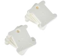 Prym Thread Bobbins, White, 7 x 5 x 3 cm