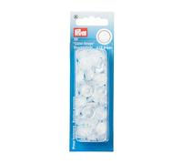 Prym Press Fasteners Snaps Transparent Shiny 12.4 mm Pack of 30
