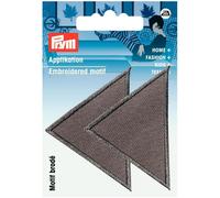 Prym Triangular Patch Motif Large - Grey - per pack of 2