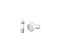 Prym Trouser and Skirt Hooks/Bars 6 mm Silver col, 265,230