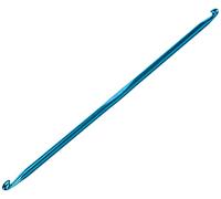 Prym Tunisian Crochet Hook, Aluminum, Turquoise, 6.0 mm 195288
