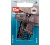 Prym Turn Clasp for Bags, Antique Silver, Brushed, Size