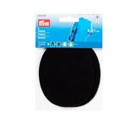Prym Velour Leather Elbow Patches Black - per pack of 2
