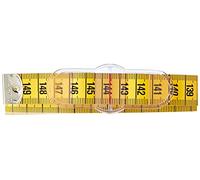 Prym Waist Tape Measure 150 cm, Yellow, 0,5 mm x 19 mm x 150 cm, Gelb/Gelb
