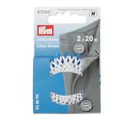 Prym Linen Thread, White, 20 m, weiß, 2 Stück