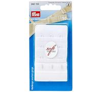 Prym Women's Prym 50 Mm "Soft Comfort" With 3 Hooks, White Bra Extender Hooks, White, One Size UK