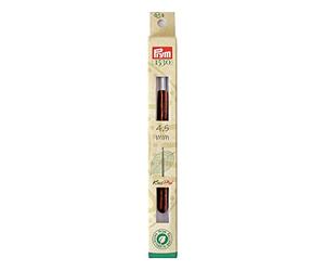 Prym Wool Crochet Hook, Wood, Multicoloured, 4.5 mm