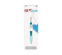 PrymLove Small Ergonomic Design Stitch Seam Ripper/Quick Unpick by Prym Love, Metal/Plastic, Turquoise, 18.5 x 9.5 x 2 cm