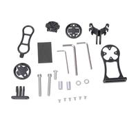 Pryntopha Bicycles Computer Camera Stem Brackets Extension Mount Handlebars Adjustable Holder for Cycling Bicycles Mount Bike Extension Bracket