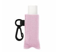 Pryntopha - Elastic Lipstick Organizer with Keychain, Lip Balm Holder, Portable Makeup Storage Clip for Women Storage Bag, B, Massive Beauty