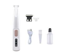 Pryntopha Rechargeable Pet Grooming Clippers for Dog Paws Hair Trimming with Quiet Motor and Ceramic Dog Cats Paws Hair Trimmer
