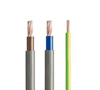 Prysmian 6181Y Grey & Yellow 3 Core Meter Tails & Earth Cable 25mm² X 3M, Pack Of 3