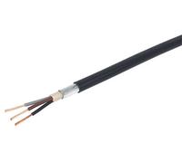 Prysmian Black 3-Core Armoured Cable 2.5mm² X 25M