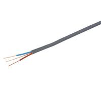 Prysmian Grey Twin & Earth Cable 1mm² X 25M