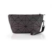 Pryzm Laser Makeup Bags Worlds First Light Reflective Material - Glows in The Dark - Travel Cosmetic Pouch Purse Glow Toiletry Organiser (Large)