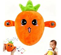 Pryzoq Interactive Sensor Music Doll,Interactive Figure with Touch Sensor,Induction Singing Sensory Toy for Kids Early Education,Soft Plush Ornament Accessory Decor (C)