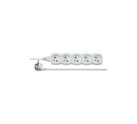 Przedłużacz 5-gniazd z/u 10m /H05VV-F 3G1/ biały P0510
