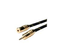 Przedłużacz audio ROLINE GOLD 3,5 mm męski/żeński, 5 m
