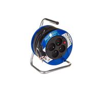 Przedłużacz bębnowy Kompakt 15m 4x230V czarny H05VV-F 3G1,5 1079184004