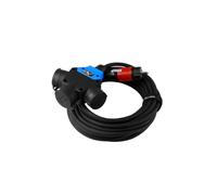 Przedłużacz trójdrożny 10m IP44 230V/16A kabel 3x1,5 gniazdo trójdrożne Schuko D