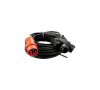Przedłużacz trójdrożny 25m 5x1,5mm² przejściówka 16A/5P na 3x230V Schuko Doktorv