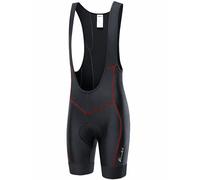 Przewalski Mens 3D Padded Cycling Bike Bib Shorts, Excellent Performance and Better Fit - Red - Large