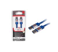 Maclean MCTV 617 USB 3.0 Extension Cable Blue A/Micro B Male - Micro B Up to 5Gb/s Adapter