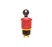 Przycisk bezpieczeństwa 22mm 0Z 1R IP66 klucz M22-PVS/K01 216514