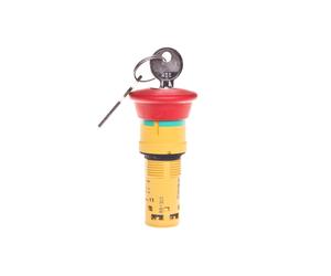 Przycisk bezpieczeństwa 22mm 2R IP65 klucz XB7NS9444