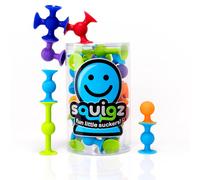 Fat Brain Przyssawki Squigz Silikonowe Klocki 24 el. [KLOCKI]