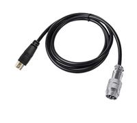 PS/2 MD6 to 9 Din Adapter Cable for Connect Thrustmaster TSS Handbrake Sparco Mod TH8A Shifter to Racing Wheel Base/TM Sim Hub(1.8m)