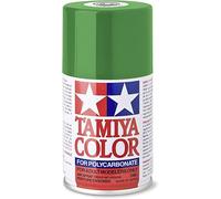 TAMIYA 86025 PS-25 Light Green Polycarbonate Spray Paint for Plastic Model Making, Model Making and Craft Accessories, Spray Paints for Model Making