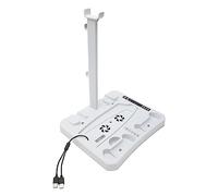 PS 5 PS 5 VR2 Stand and Cooling Station, Multifunctional VR2 Headset Controller Charging Station Detachable Bracket Console Cooling Stand Dual Charger Dock 2 USB Hub