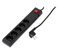 JONEX PS-5P/3M/BLACK Plug socket strip