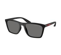 Prada Linea Rossa Man Sunglass PS B08S - Frame color: Matte Black, Lens color: Dark Grey Polarized