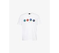 PS by Paul Smith Mens PS by Paul Smith Crew-Neck Casual-Fit Cotton T-Shirt White XL