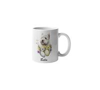 PS Made With Love For You West Highland Terrier Mug, Personalised West Highland Terrier Mug